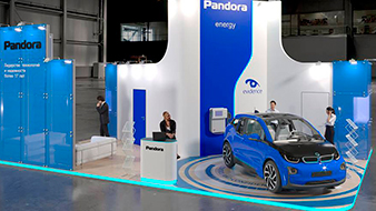Hi tech novelties in car security from Pandora  at InterAuto